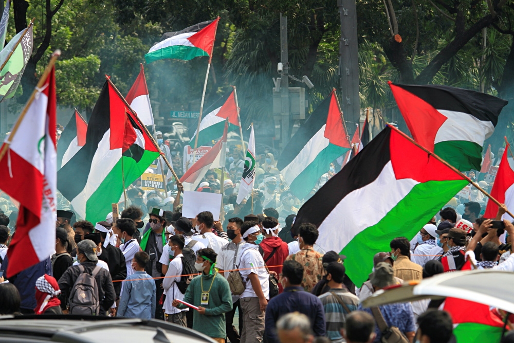 Tổng thống Indonesia tìm kiếm sự ủng hộ đối với kế hoạch Palestine